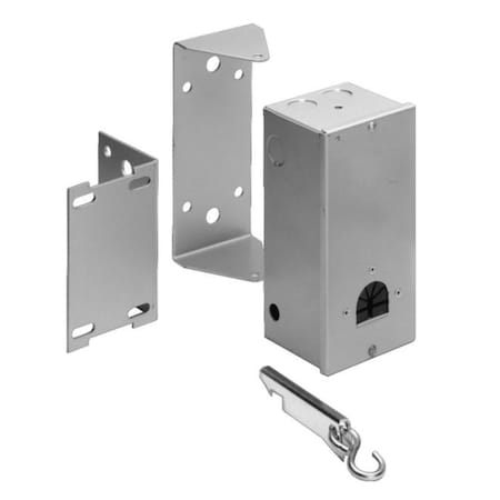 Rixson 972U120VDC689 120V Overhead Door Electromagnetic Holder Aluminum 972U120VDC689